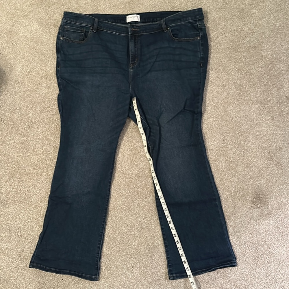 Lane Bryant High-Rise Boot Cut Jeans, size 24P, EUC - Picture 4 of 7